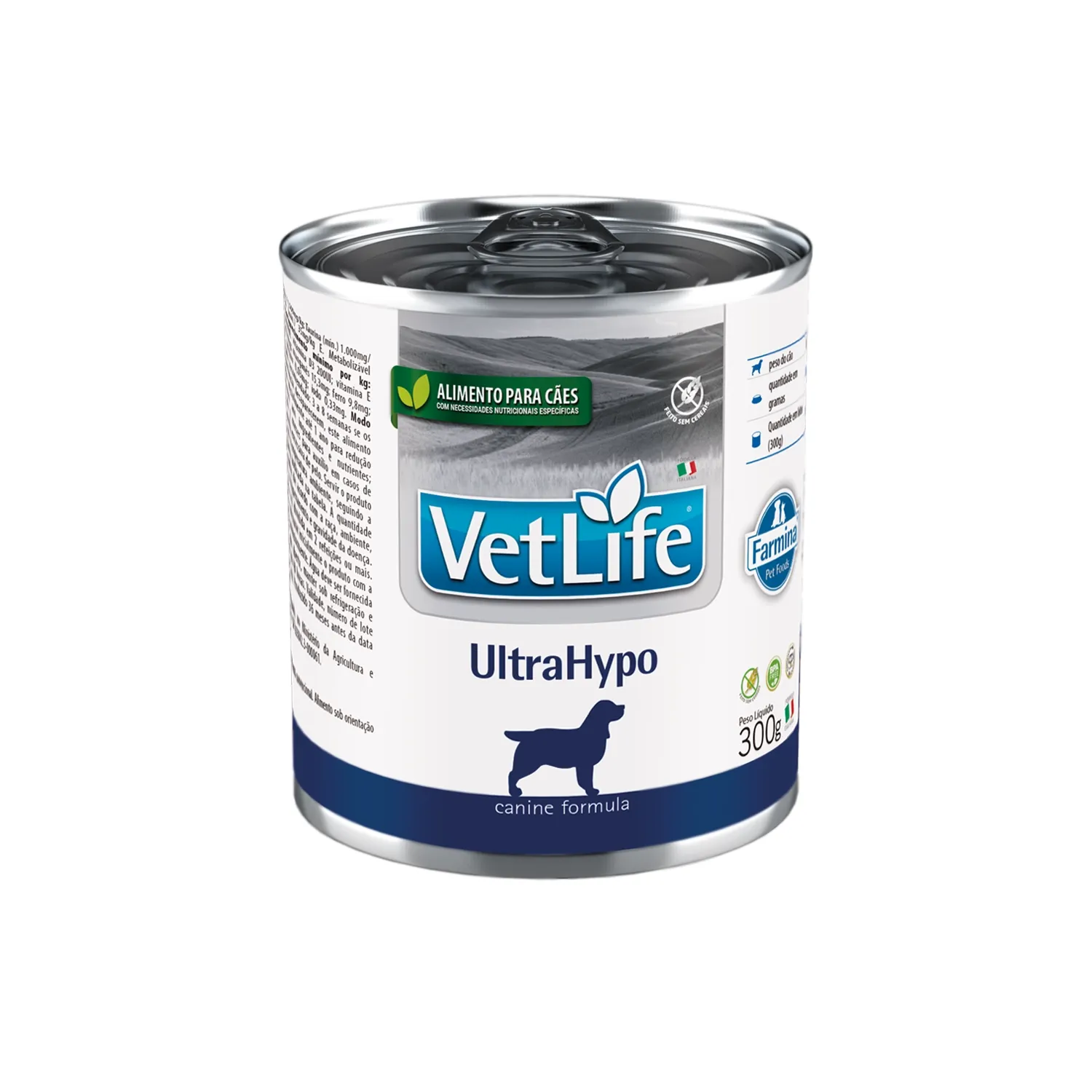 Ração Úmida Vet Life Ultrahypo para Cães Adultos
