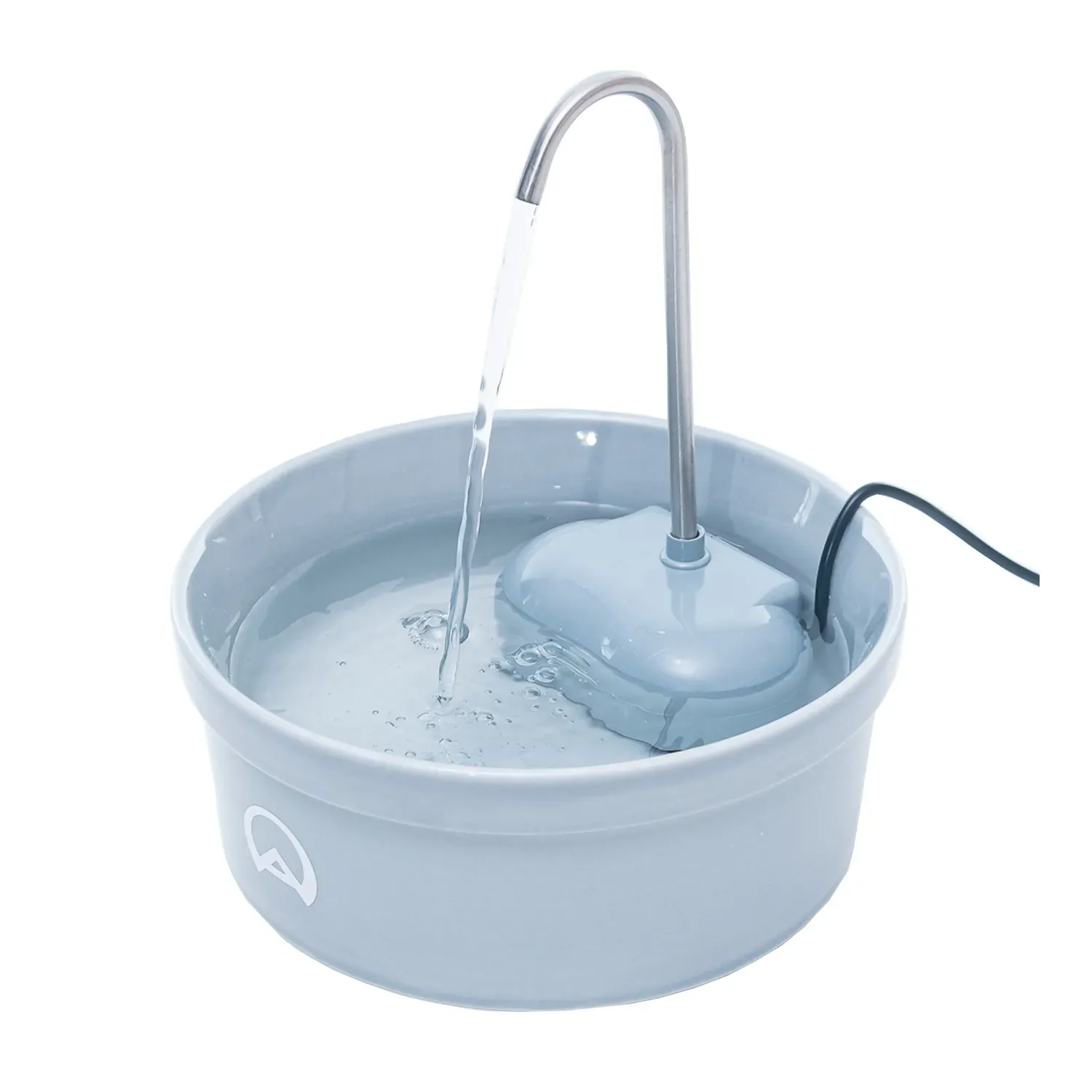 Aqua-Porcelain-Amicus-Bivolt-Cinza