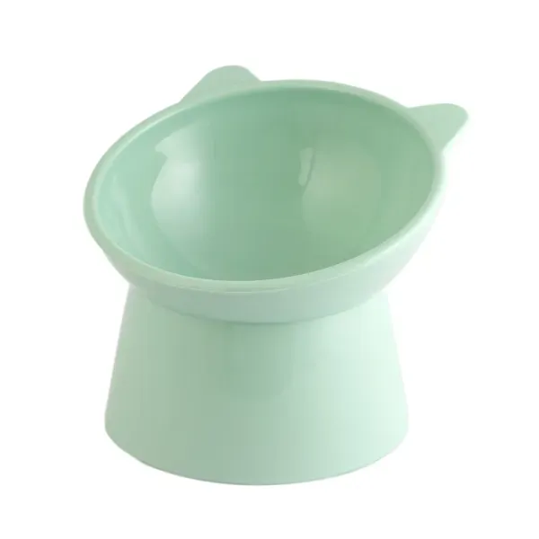 Comedouro Alto para Cães e Gatos HomePet Verde 500 ml