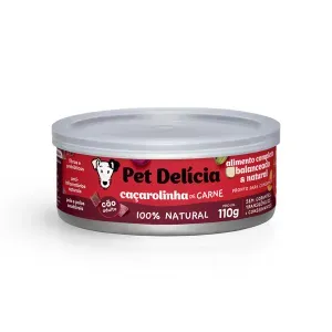 Ração Úmida Pet Delícia Cães Caçarolinha de Carne