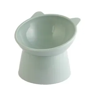 Comedouro Alto para Cães e Gatos HomePet Cinza - 500 ml