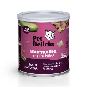 Ração Úmida Pet Delícia Gatos Maravilha de Frango
