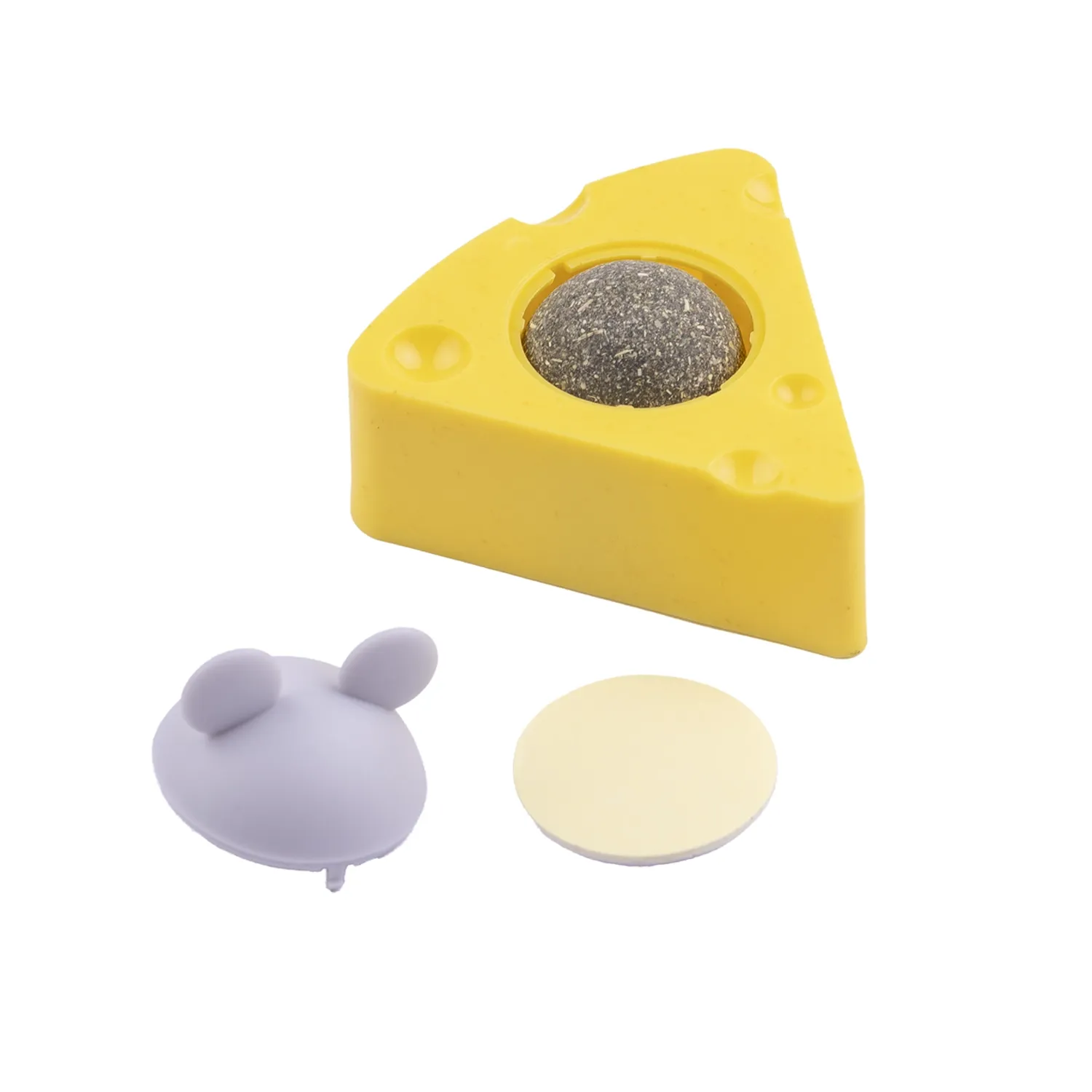 Brinquedo Queijo com Catnip para Gatos HomePet