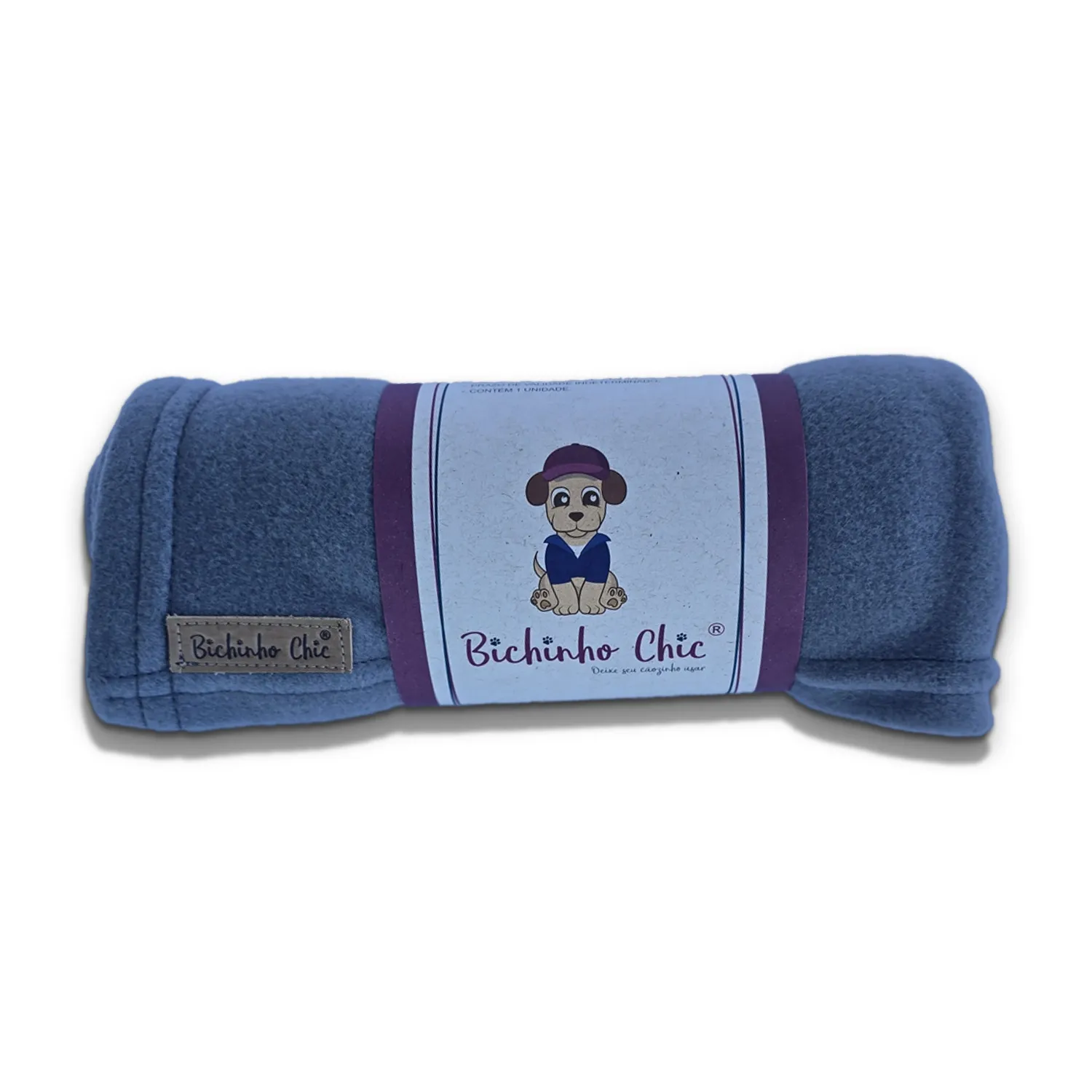 Cobertor Basic Bichinho Chic Cinza