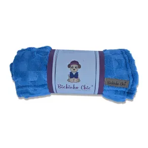 Cobertor Soninho Bichinho Chic Azul - M