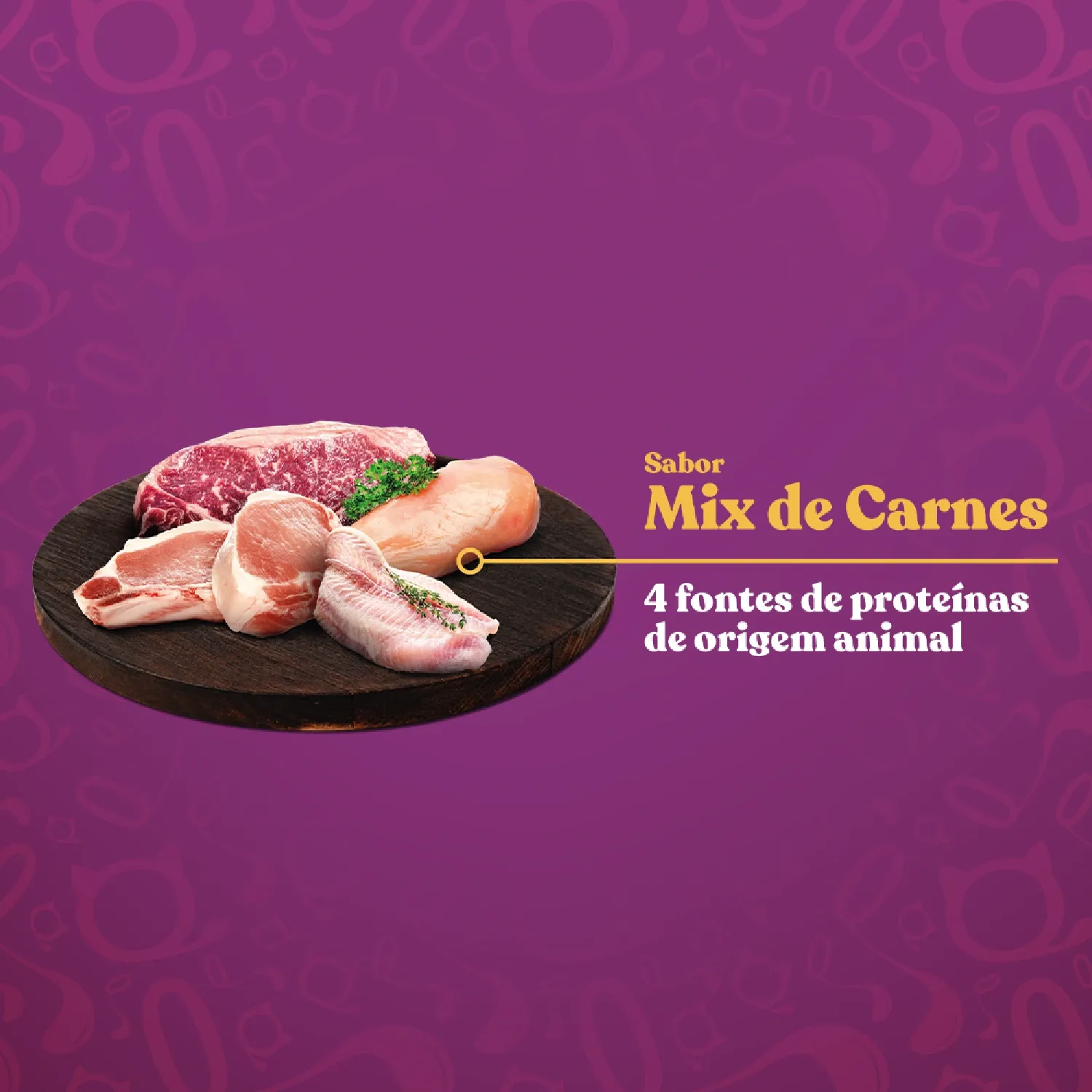 Racao-Quatree-Gourmet-Gatos-Castrados-sabor-Mix-De-Carnes