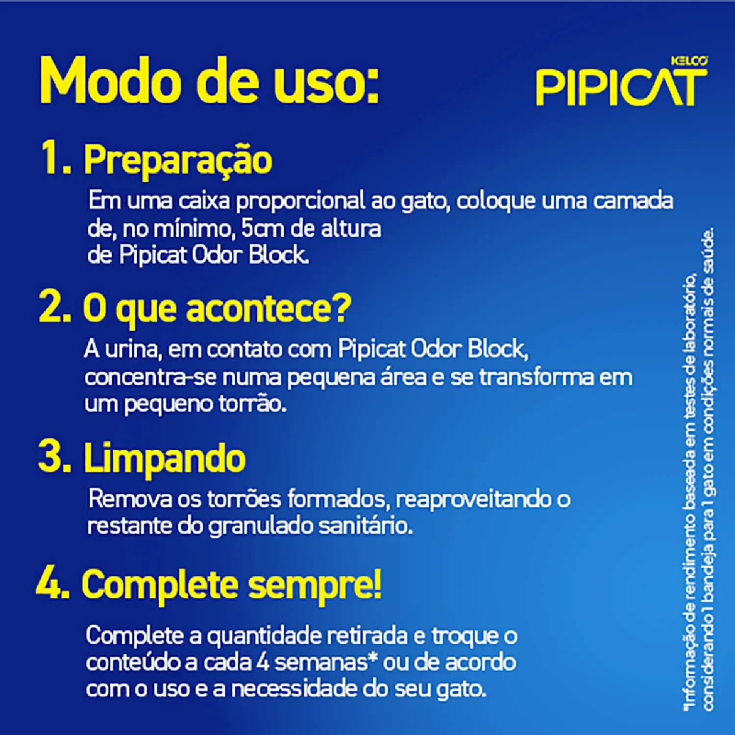 Areia-Pipicat-Multi-Cat-Modo-de-usar