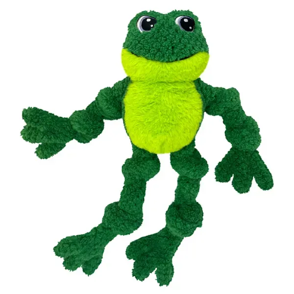 Brinquedo Pelúcia Kong Sapo com Nós Único