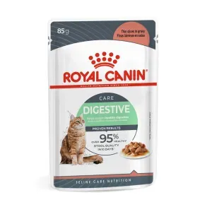 Ração Úmida Royal Canin Pedaços ao Molho Cuidado Digestivo para Gatos Adultos - 85 g