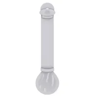 Colher para Petisco Cremoso para Gatos Plastpet Cinza