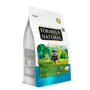 Ração Fórmula Natural Life Cães Filhotes Médio e Grande