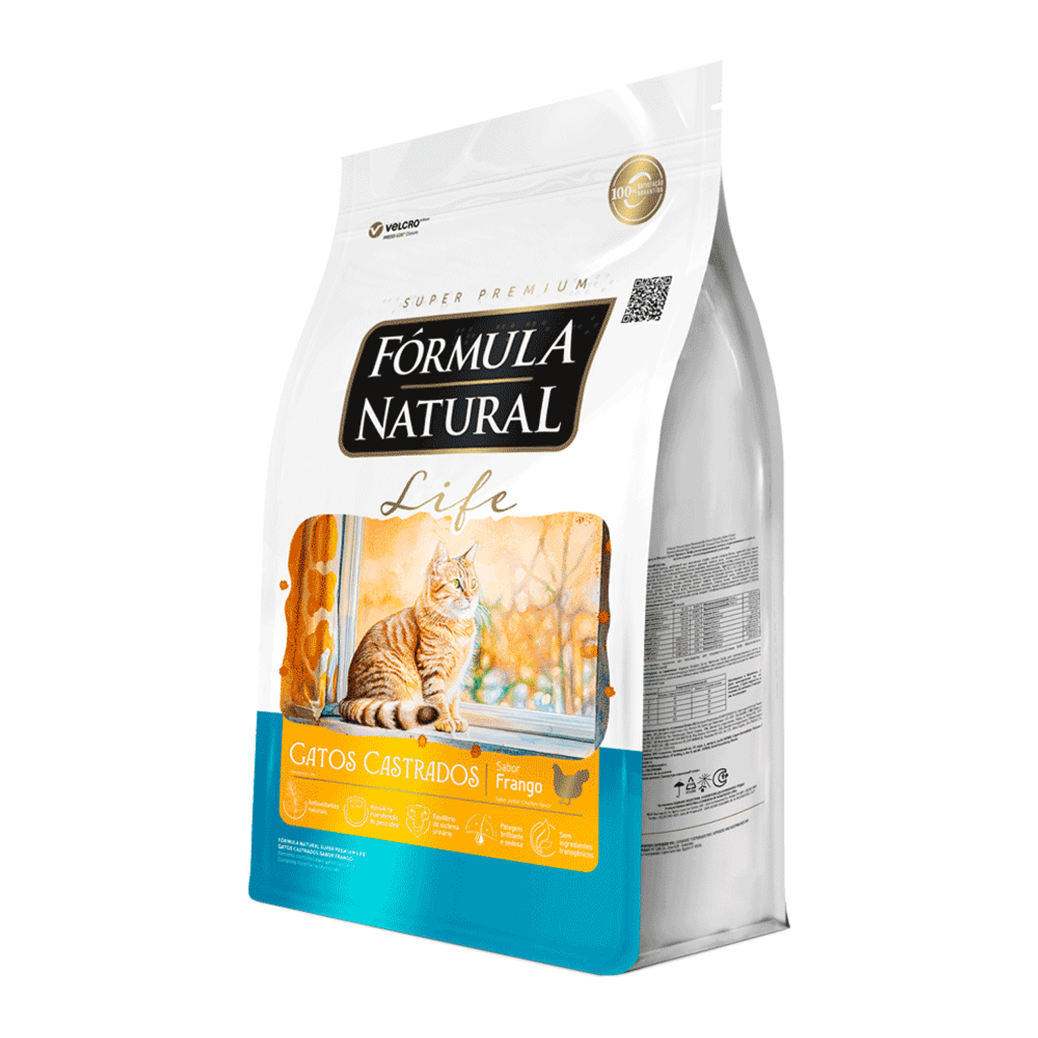 Racao-Formula-Natural-Life-Gatos-Castrados-Frango-lateral-direita-