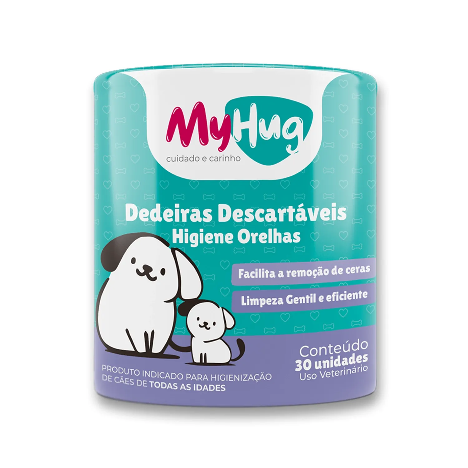 Dedal Care Orelhas MyHug para Cães e Gatos