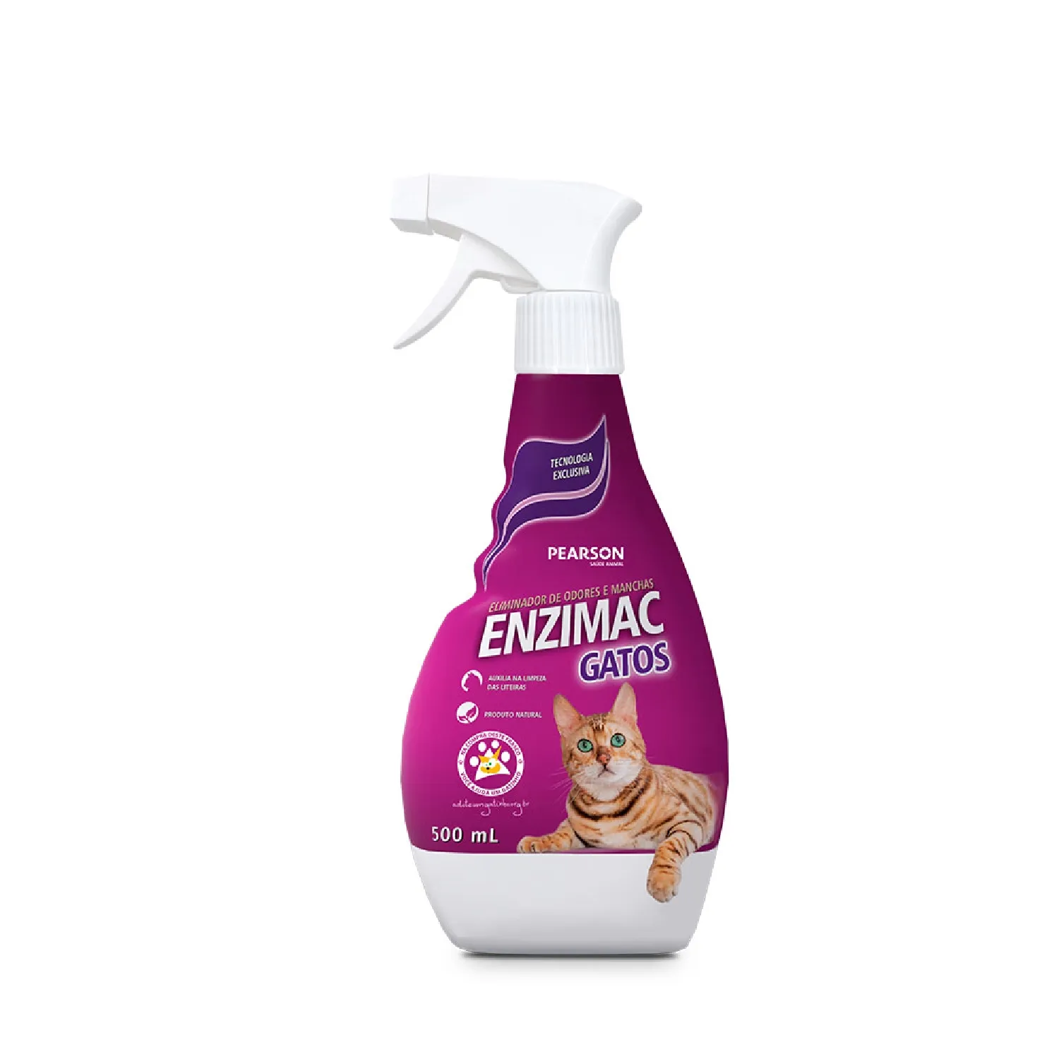 Eliminador de Odores e Manchas Enzimac Gatos