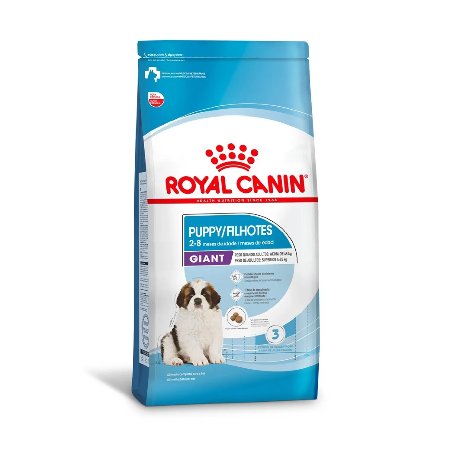 Ração Royal Canin Giant Puppy para Cães Filhotes Porte Gigante