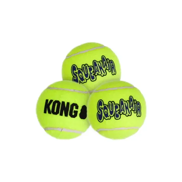 Bola de Tênis Squeakair Kong para Cães PP