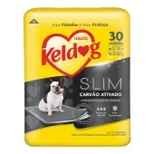 Tapete higiênico Keldog Slim 80x60cm Ultra Dry Carvão Ativado