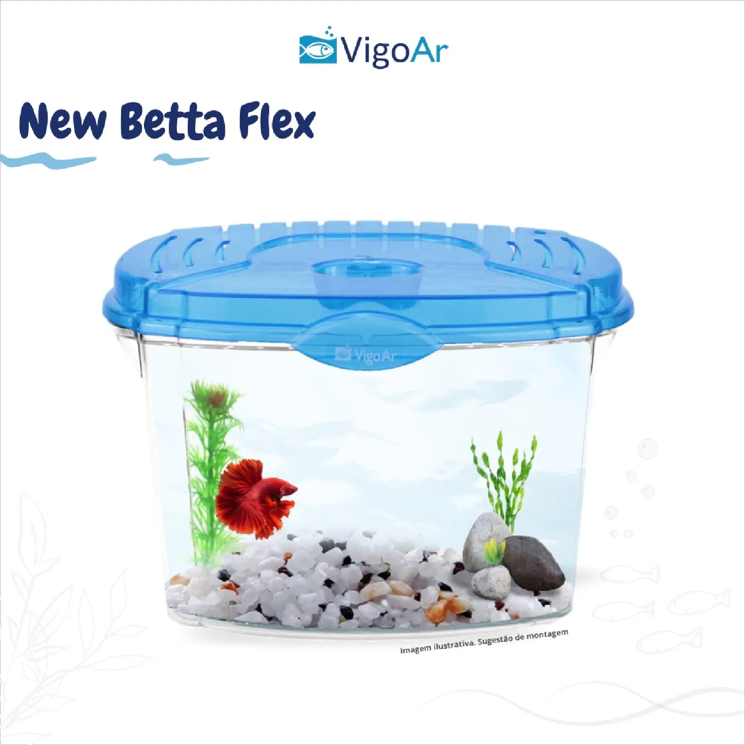 Beteira Bettaflex Classic Vigo Ar Azul