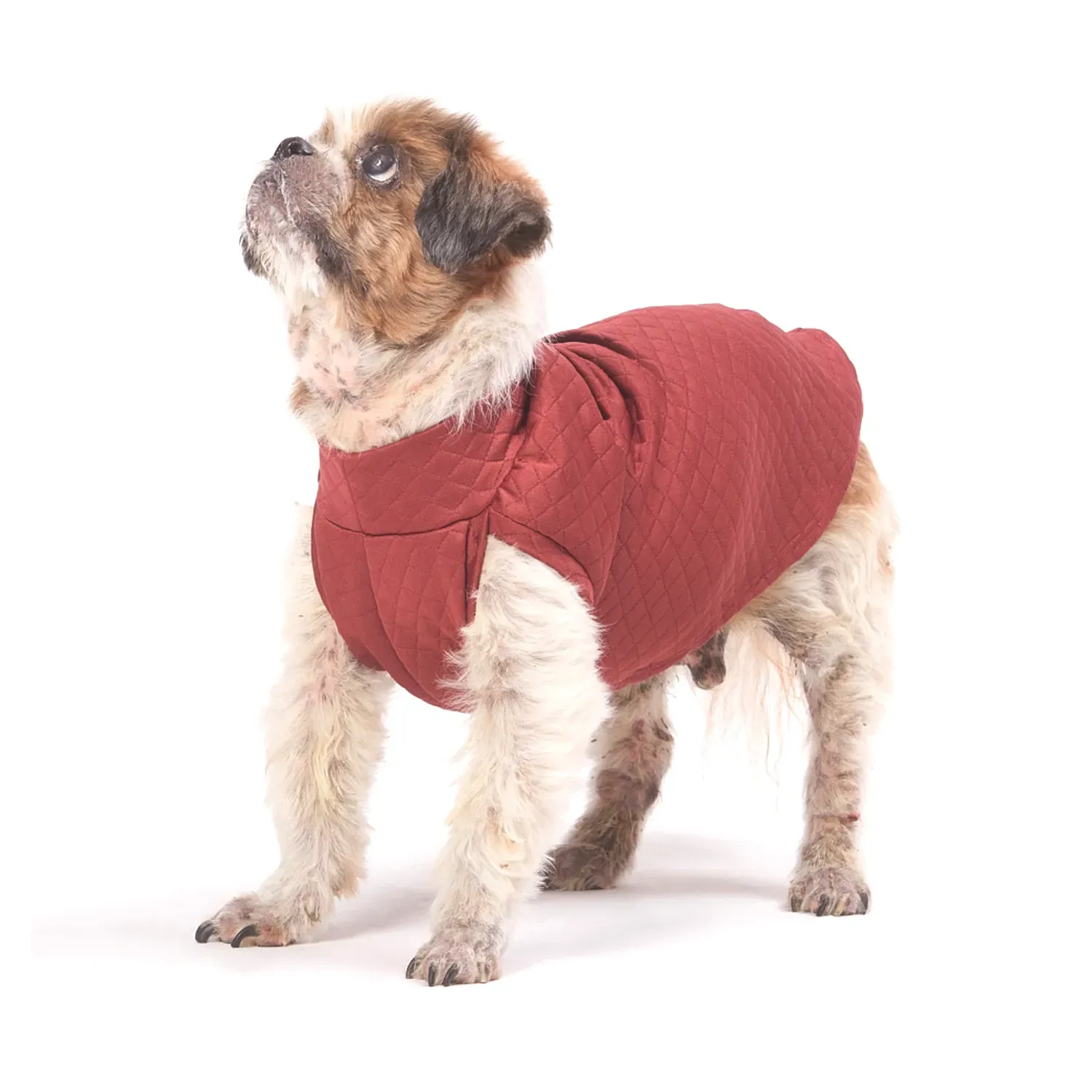 Blusa Matelassê Vinho Fábrica Pet