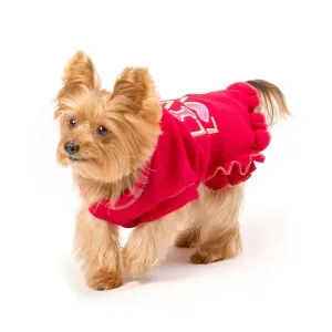 Vestido Live Love Vermelho Bichinho Chic - PP
