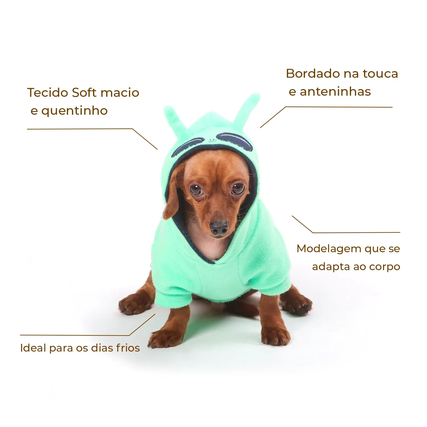 Moletom ET para Cães e Gatos Emporium Distripet