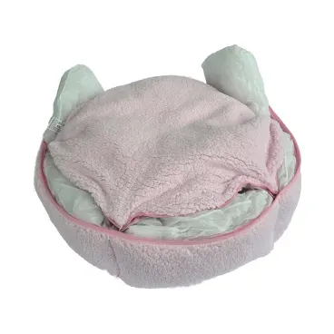 Cama-Hexa-Xadrez-Bichinho-Chic-Rosa-Enchimento