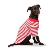 Blusa Listra Com Manga Vermelho Fábrica Pet