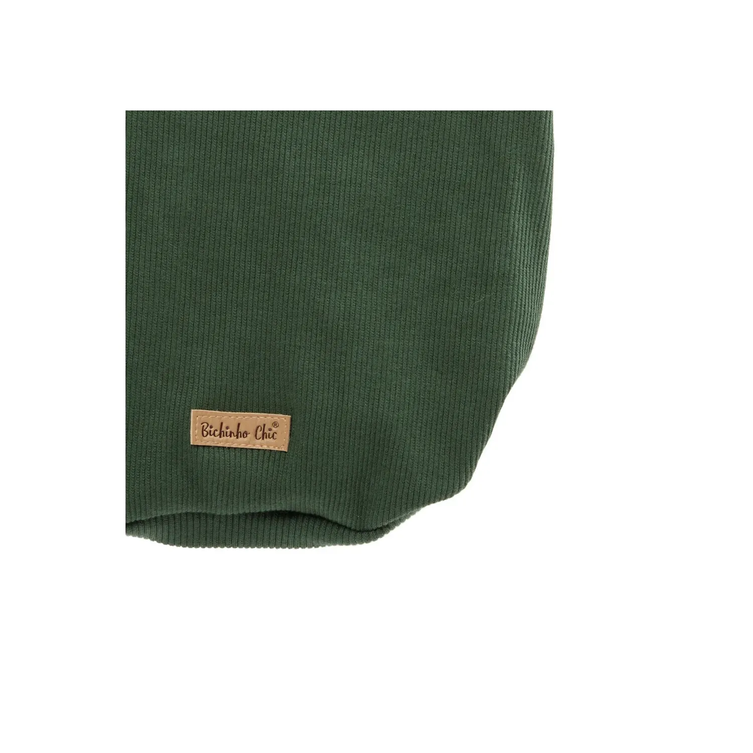 Cacharrel Malha Verde Bichinho Chic