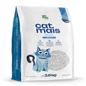 Granulado Higiênico Cat Mais Sensitive Petmais - 3,6 kg