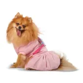 Vestido Originals para Cães e Gatos Emporium Distripet Rosa