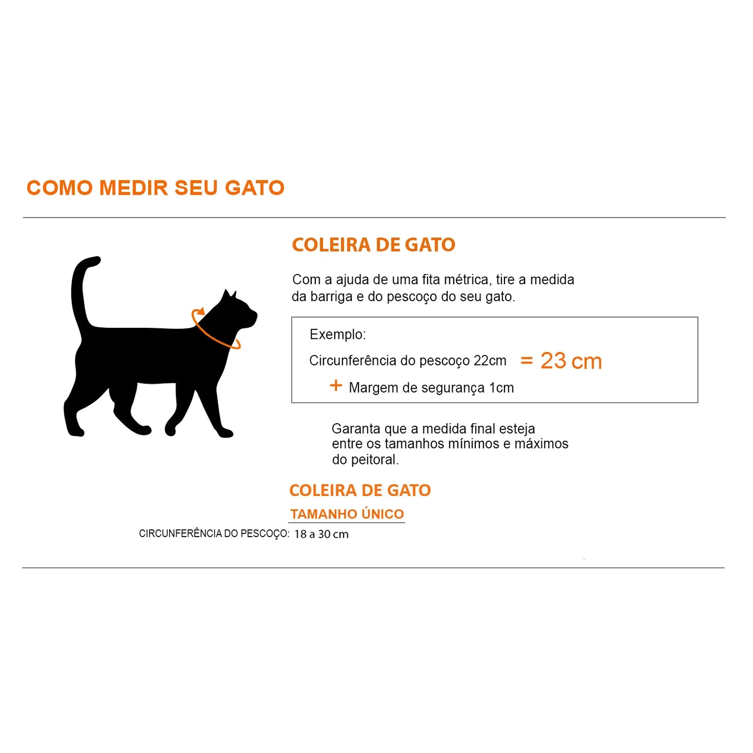 4-Coleira para Gatos Tchucoo Black