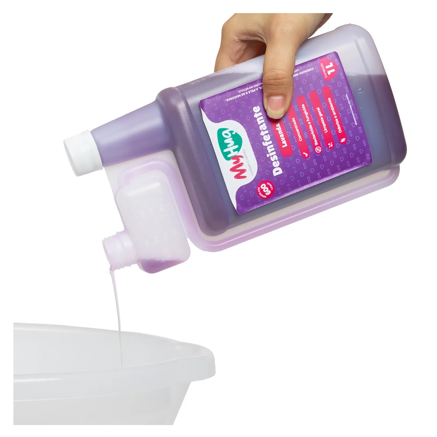 Desinfetante Bactericida Concentrado Lavanda MyHug