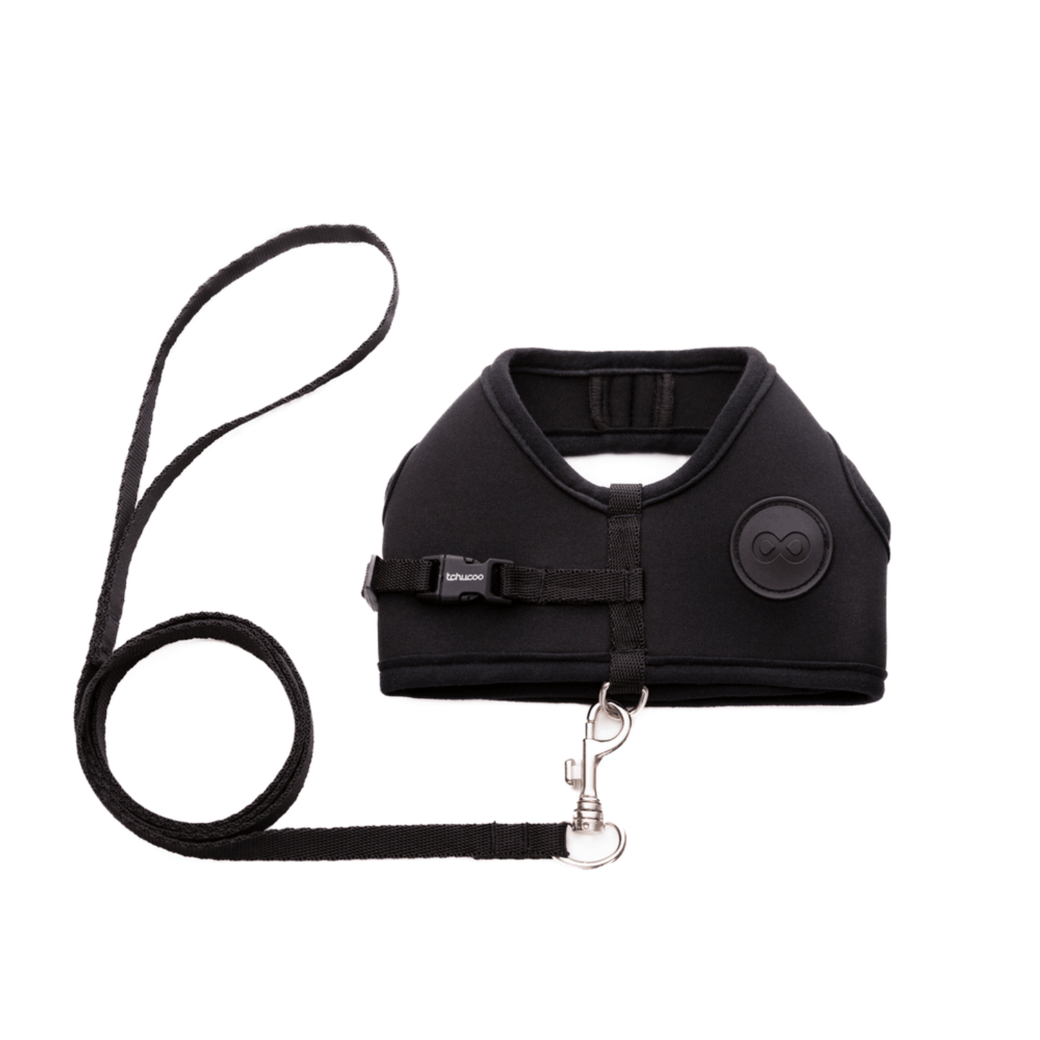 Peitoral-e-Guia-Cat-Neo-Black-Tchucco