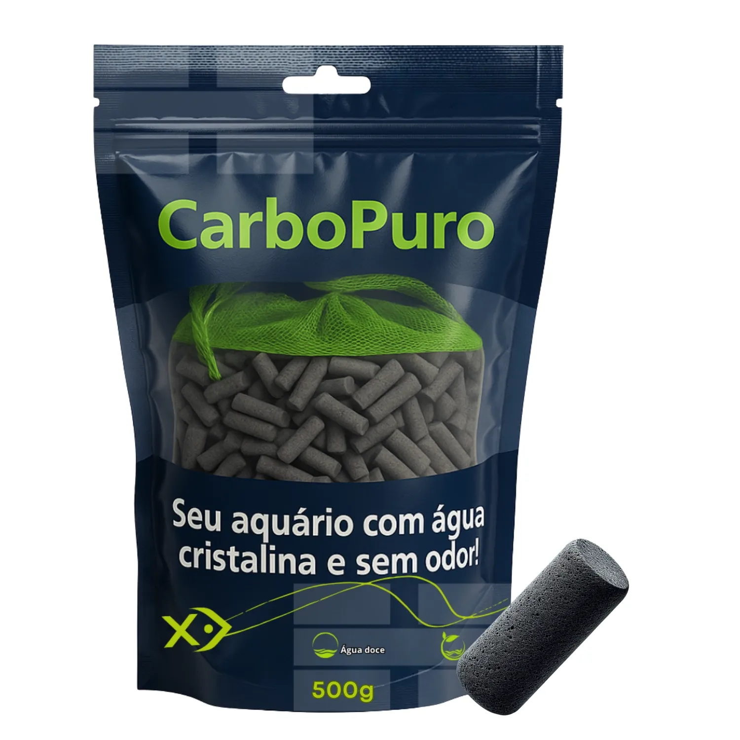 Maxxi Carbopuro Carvão Ativado para Aquário 500L