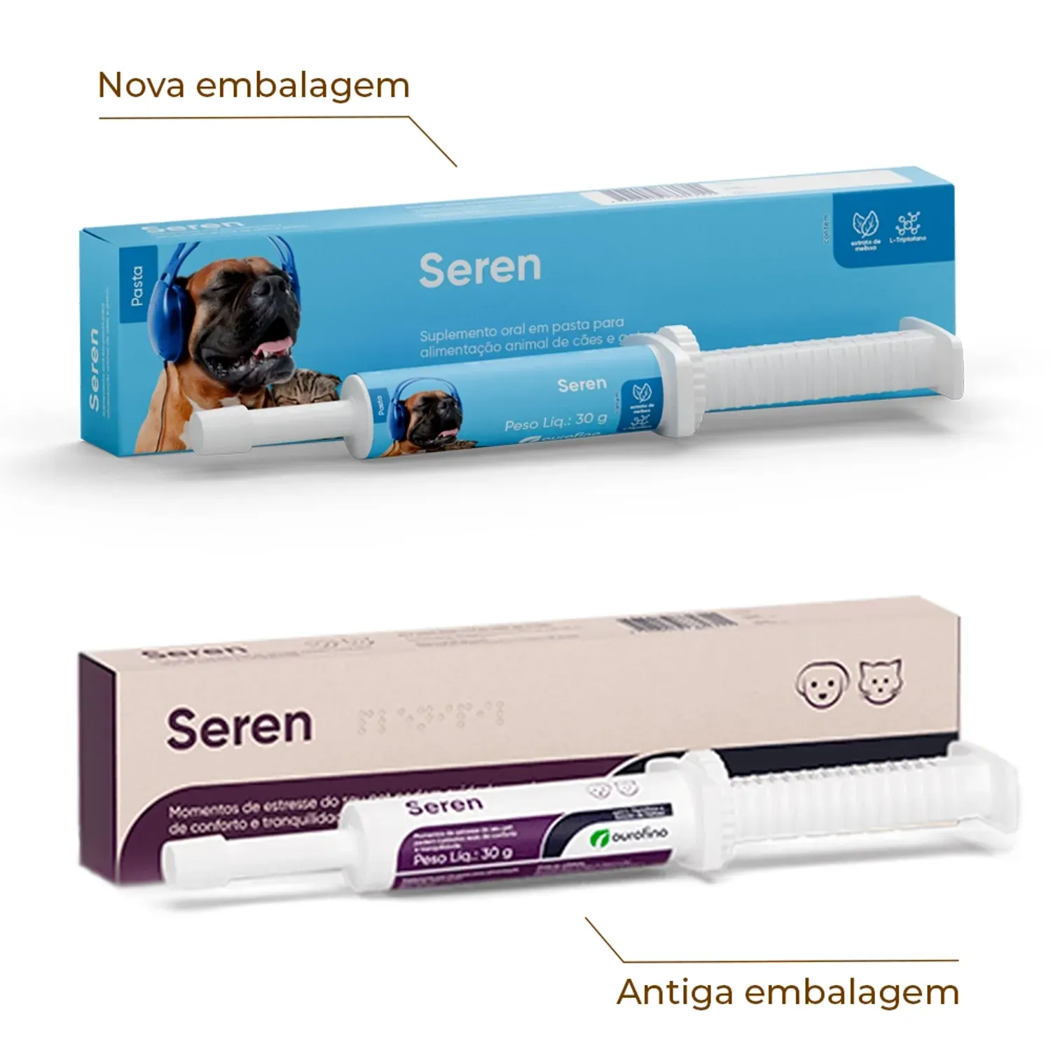 2-Suplemento Alimentar Seren Pasta Ourofino 30g