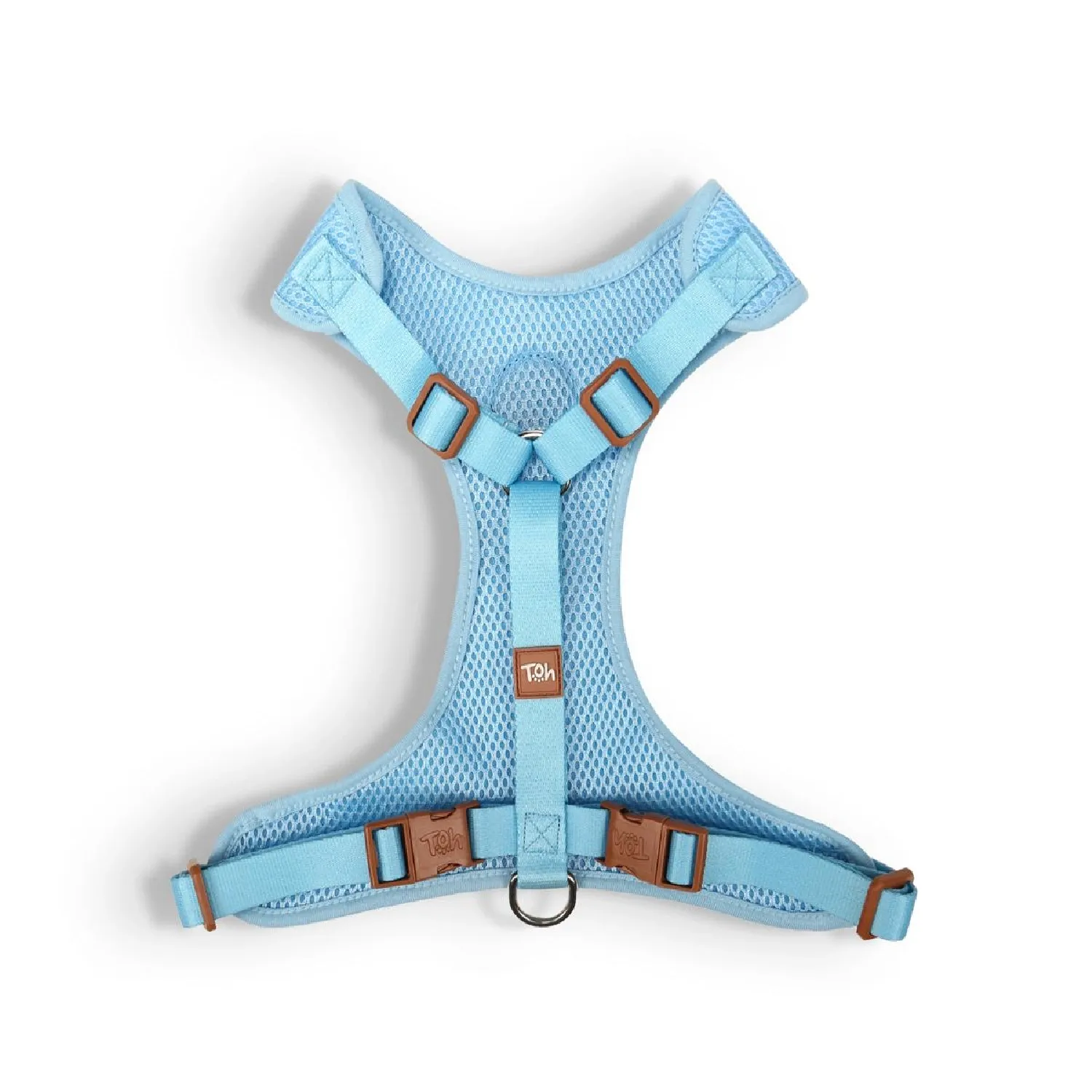 Peitoral H Mesh para Cães Toh Azul Peitoral H Mesh para Cães Toh Azul