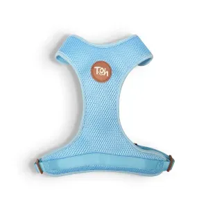 Peitoral H Mesh para Cães Toh Azul