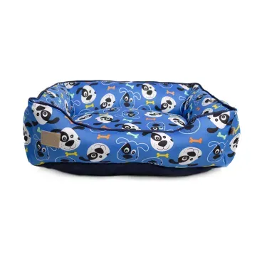 Cama-Doggy-Fabrica-Pet-Azul-para-Caes-e-Gatos