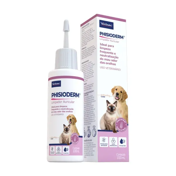 Phisioderm Antiodor Limpador Auricular 100 ml