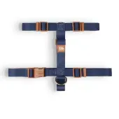 Peitoral H para Cães Basic Toh Azul