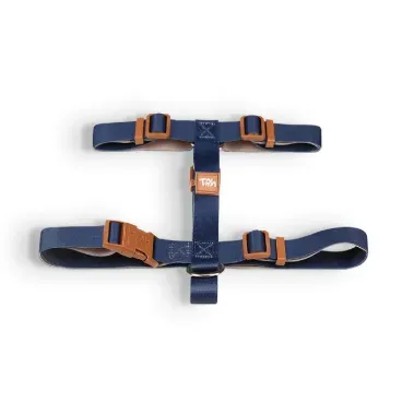 Peitoral-H-para-Caes-Basic-Toh-Azul-detalhes