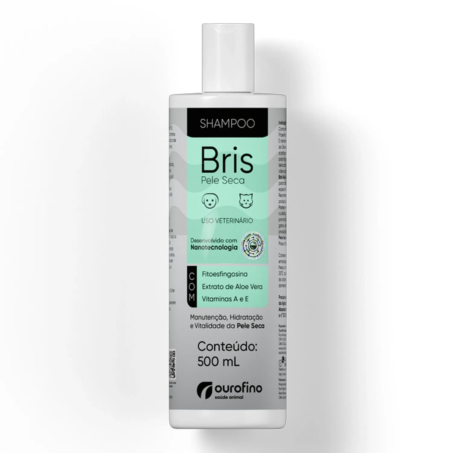 Shampoo Bris Equilíbrio Pele Seca para Cães e Gatos