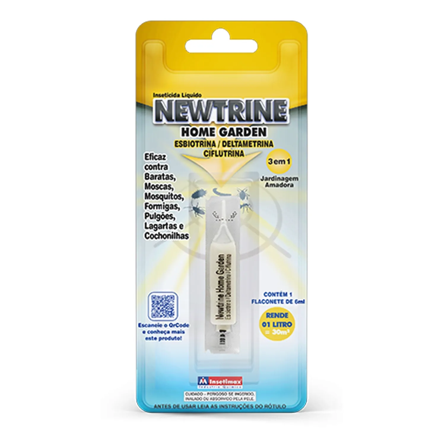 Inseticida Líquido Newtrine Home Garden Insetimax