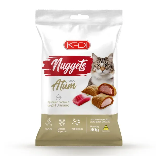 Nuggets Atum para Gatos Adultos Kadi 40 g