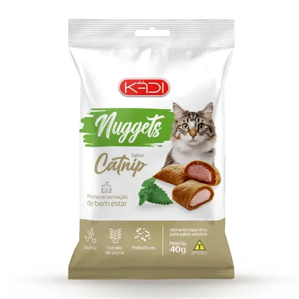 Nuggets Catnip para Gatos Adultos Kadi 40 g