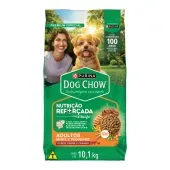 Ração Dog Chow Cães Adultos Minis e Pequenos Carne, Frango e Arroz