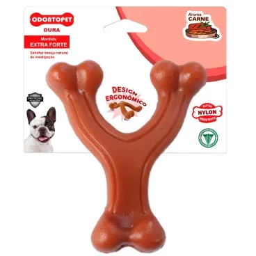 Brinquedo-Mordedor-Osso-Wishbone-Odontopet-embalagem