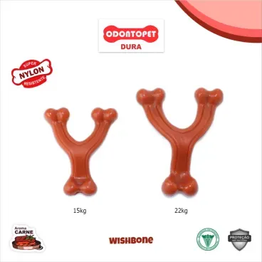 Brinquedo-Mordedor-Osso-Wishbone-Odontopet-15-kg-e-22-kg