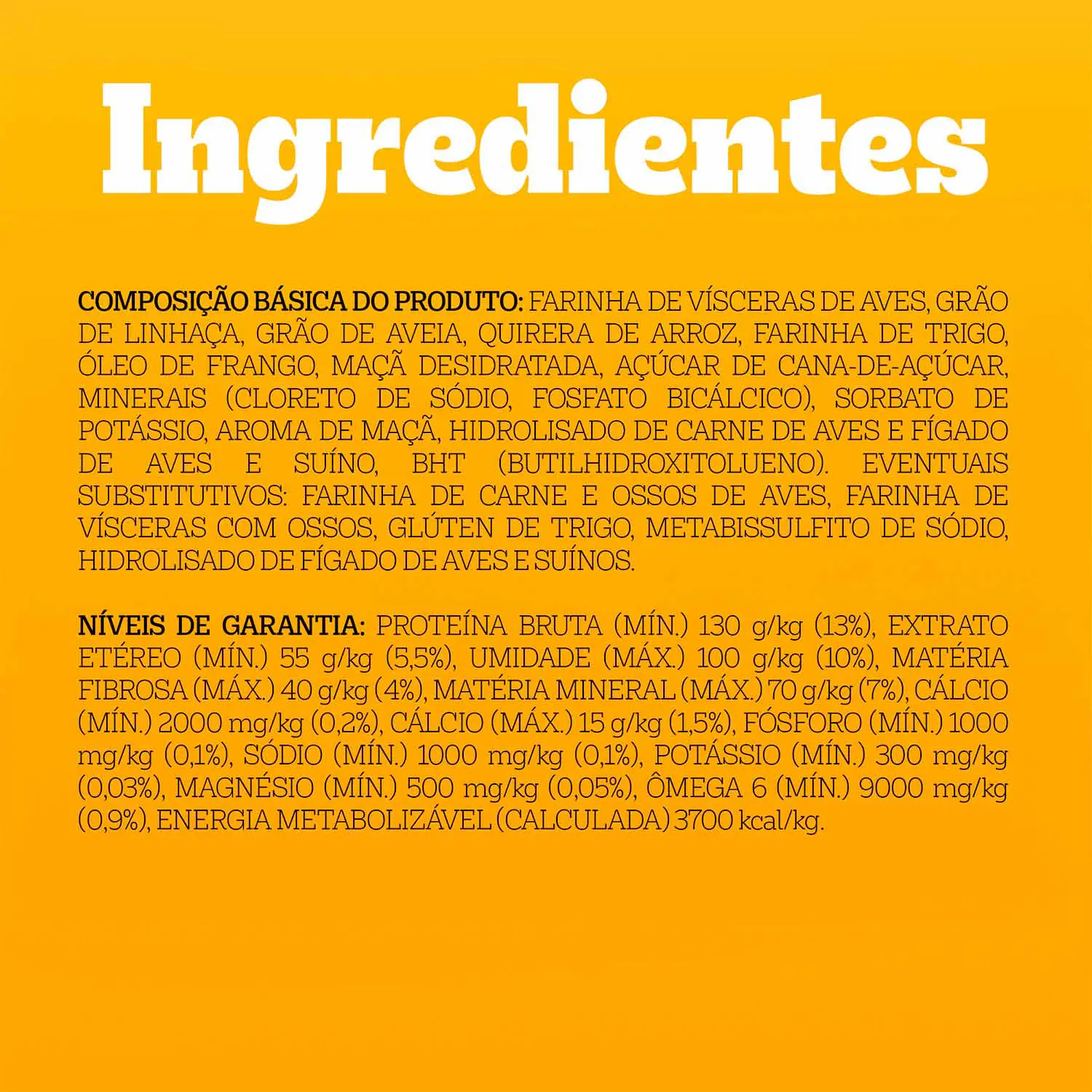 Ingredientes