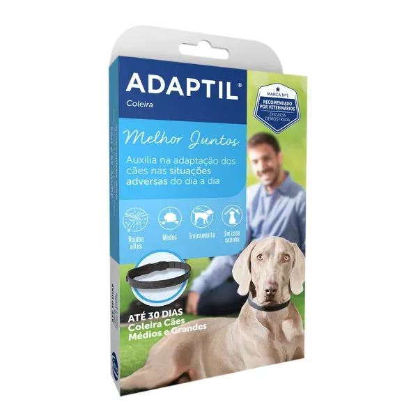 Adaptil Coleira para Cães Porte Médio e Grande Único